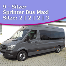 Tourneebus Autovermietung M&uuml;ller Chemnitz