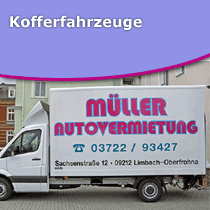 Kofferfahrzeuge Chemnitz Autovermietung M&uuml;ller