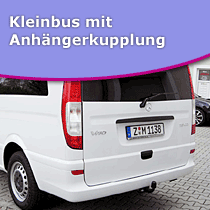 Klienbuss mit AHK Chemnitz Autovermietung M&uuml;ller