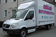 Sprinter 316 Koffer Vermietung, Autovermietung Chemnitz, M&uuml;ller Autovermietung
